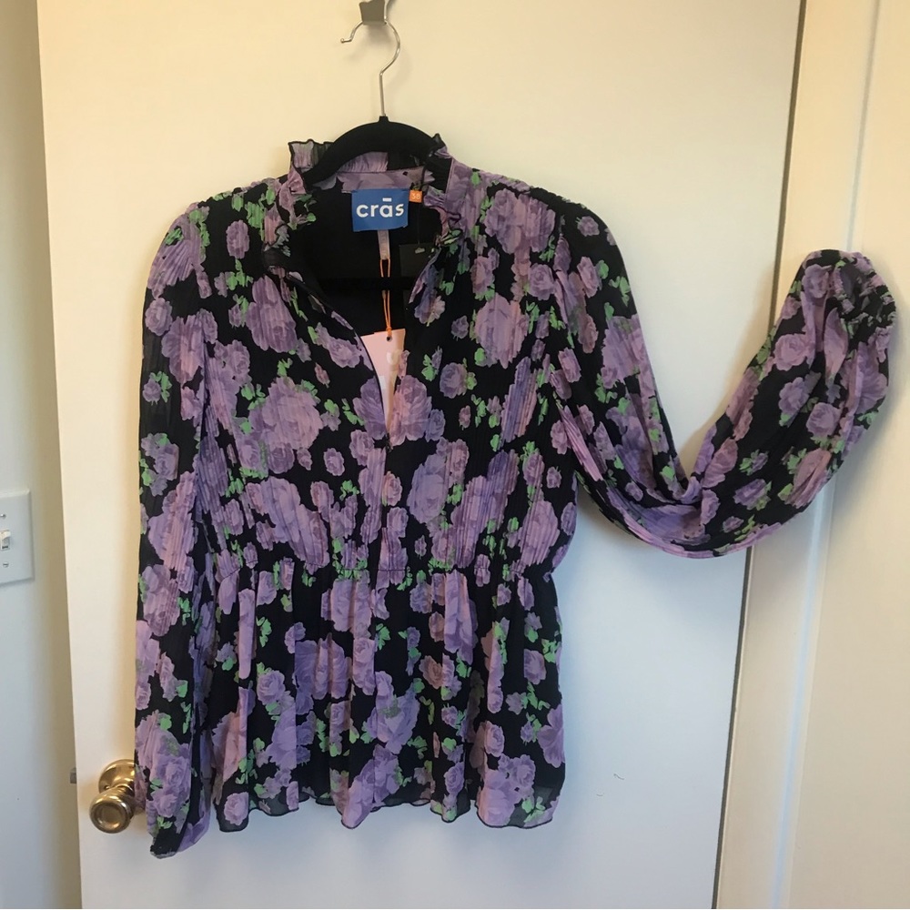 CRAS blouse 38 (US 6) NWT